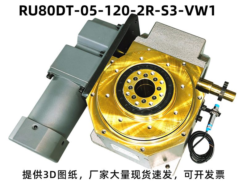 RU80DT-05-120-2R-S3-VW1 凸轮分割器配电机实拍图